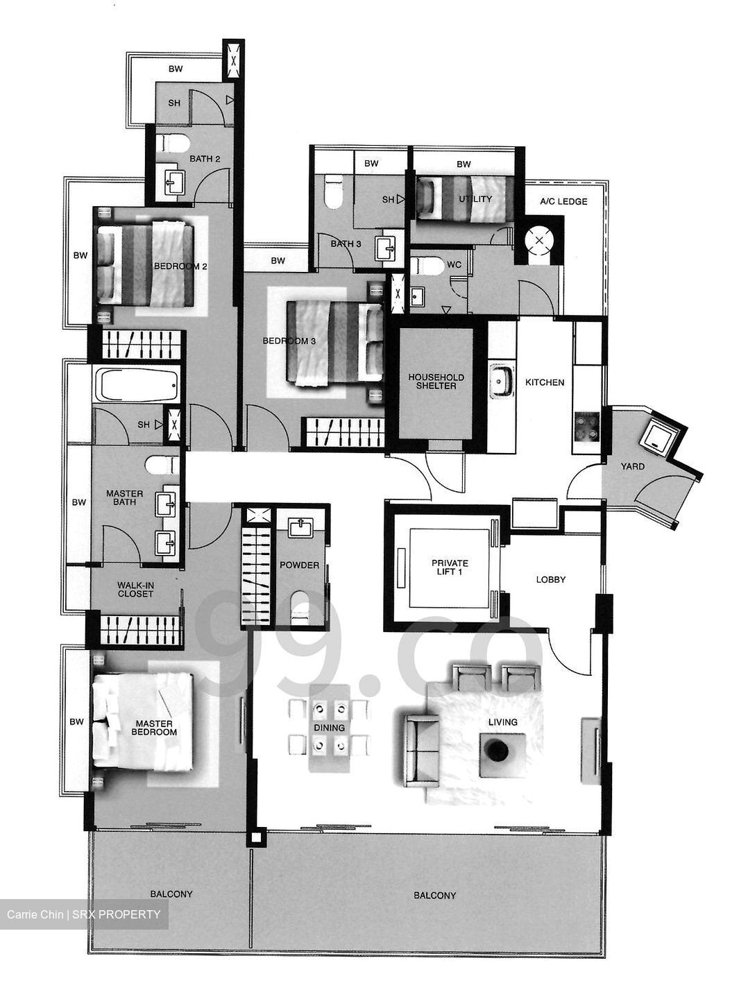 Emerald Hill Road (D9), Apartment #580314571